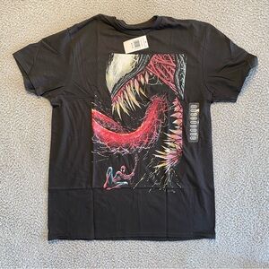 Marvel Venom: Let There be Carnage Spider-Man T Shirt Black Medium New 2021 HTF